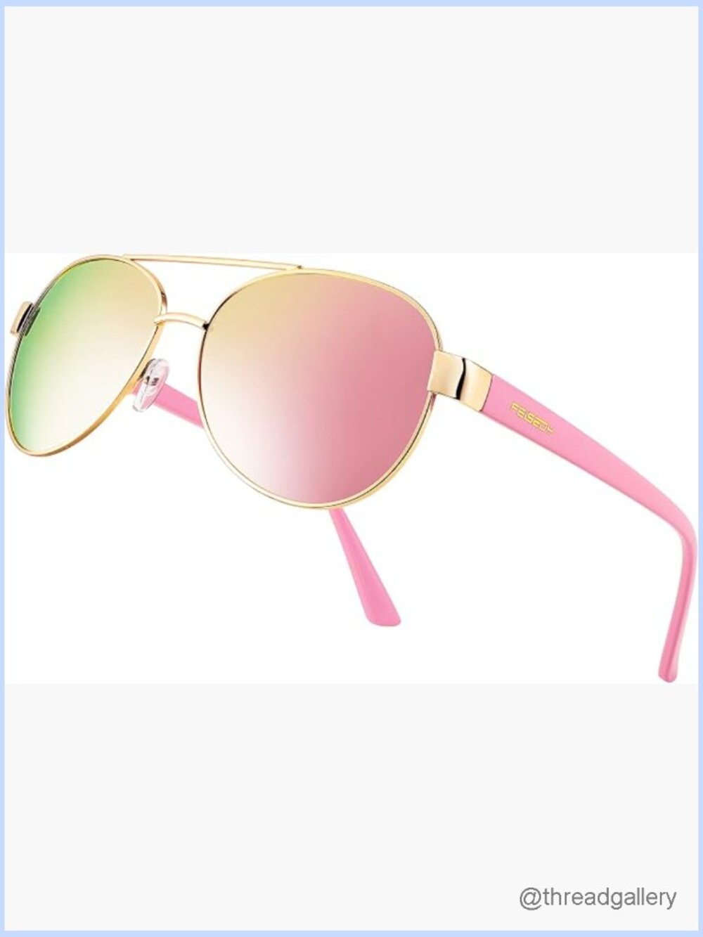 Classic Aviator Polarized Sunglasses UV400 Protection